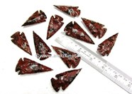 Picture of 2 inch Mahogany Obsidian Arrowheads