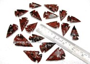 Picture of 1 inch Mahogany Obisidian Arrowheads