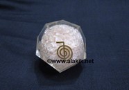 Picture of Rose Quartz Orgone Dodecahedron with Chokoree