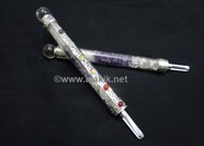 Picture of RAC Chips Glass Chakra stick with Chakra cabss
