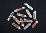 Show details for Lithium Quartz Cap Pencil Pendant Picture of Lithium Quartz Cap Pencil Pendant
