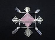 Show details for Healing Grid Generator with Rose Pyramid  Picture of Healing Grid Generator with Rose Pyramid