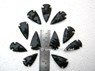 Picture of 2 inch Black Obsidian Arrowhead , Picture 1