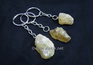Show details for Citrine Chunks Keyrings Picture of Citrine Chunks Keyrings