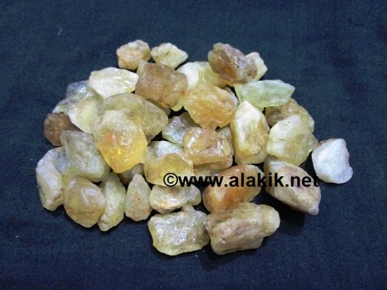 Picture of Citrine Raw Chunks Tumbles