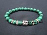 Picture of Malakite 8mm Buddha Bracelet, Picture 1