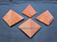 Show details for Brown Sunstone Big Pyramids Picture of Brown Sunstone Big Pyramids