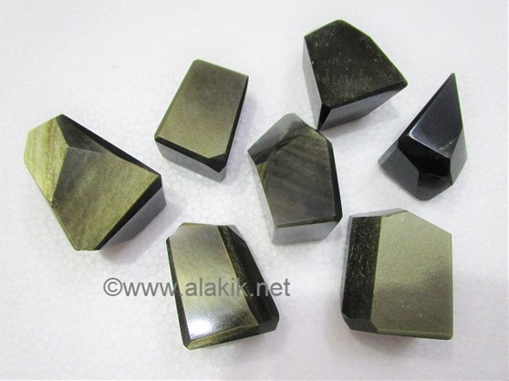 Picture of Golden Obsidian Natural Points