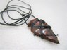 Picture of Mahogany Obsidian Tribal Arrowhead Necklace, Picture 1