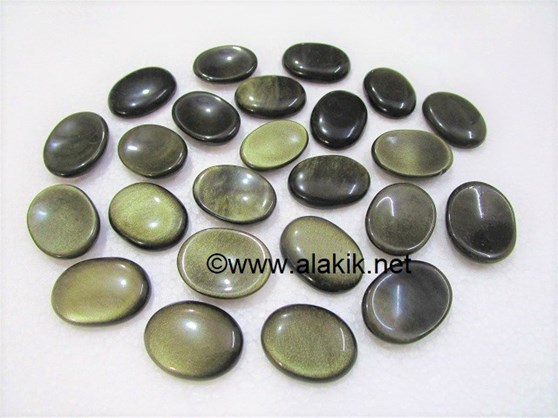 Picture of Golden Obsidian Worrystones