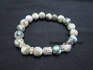 Picture of Tree Agate 10mm Bracelet with Buddha