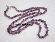 Picture of Lepidolite Chips Necklace