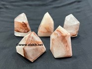 Show details for Lithium Quartz Natural Points Picture of Lithium Quartz Natural Points