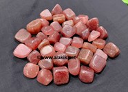 Show details for Strawberry Quartz Tumble Stone Picture of Strawberry Quartz Tumble Stone