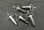 Show details for Shungite D point Pendant with Moonstone Picture of Shungite D point Pendant with Moonstone