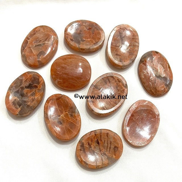 Picture of Orange Moonstone Worrystone