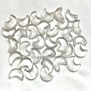Show details for Crystal Quartz Baby Crescent Moons Picture of Crystal Quartz Baby Crescent Moons