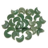 Show details for Green Aventurine Baby Crescent Moons Picture of Green Aventurine Baby Crescent Moons