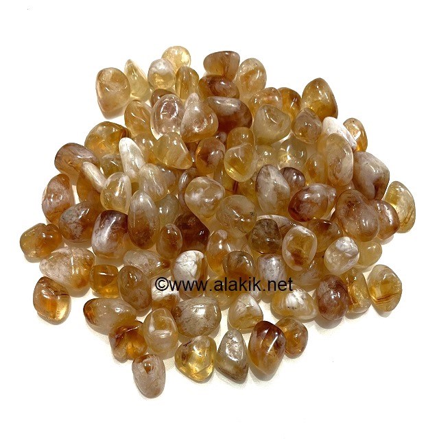 Picture of Citrine Tumble Stone A grade