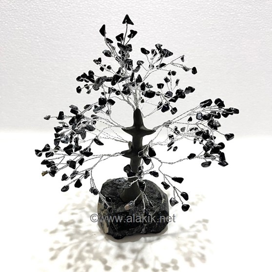 Picture of Black Tourmaline tree with Stone base 