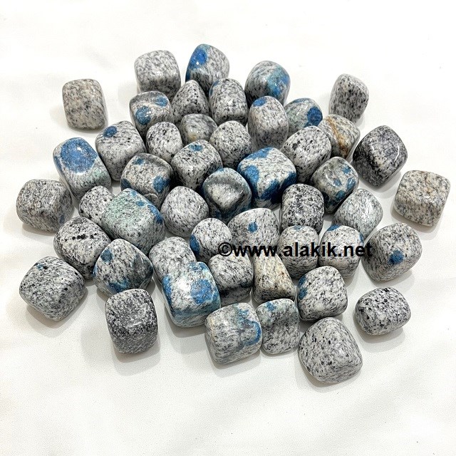 Picture of K2 Raindrop Azurite Tumble Stone