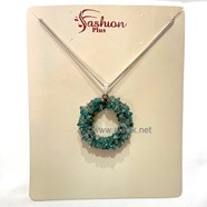 Show details for Apatite Ring pendant with Chain Picture of Apatite Ring pendant with Chain