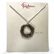Picture of Smokey Quartz Ring pendant with Chain