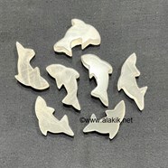 Picture of Crystal Quartz Baby Dolphins