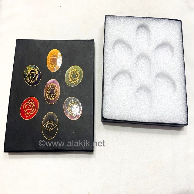 Picture of Chakra Oval set Black Box