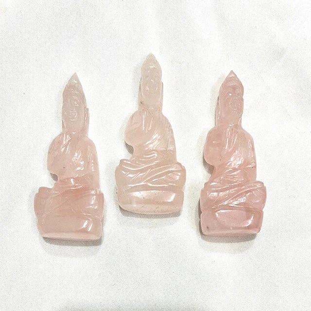 Picture of Rose Quartz Baby Buddha