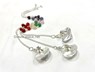 Picture of Crystal Quartz Conical Pendulums with Chakra Chain, Picture 2