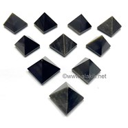 Show details for Golden Obsidian 23-28mm  Pyramids Picture of Golden Obsidian 23-28mm  Pyramids
