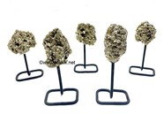 Show details for Sparkling Golden Pyrite on Stand Picture of Sparkling Golden Pyrite on Stand