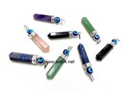 Show details for Mix Gemstones Evil Eye 2pc Pendants Picture of Mix Gemstones Evil Eye 2pc Pendants