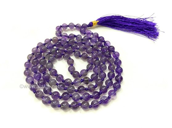 Picture of Amethyst Notted Japa Mala