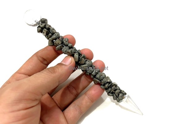 Picture of Pyrite Chips Fusewire Healing wands