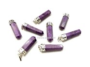 Show details for Stichtite Cap Pencil Pendants Picture of Stichtite Cap Pencil Pendants
