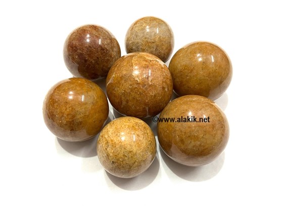 Picture of Golden Quartz Balls