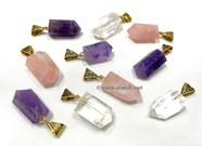 Show details for RAC Natural Point Pendants with Golden Hook Picture of RAC Natural Point Pendants with Golden Hook