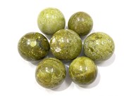 Show details for Green Opal Balls Spheres Picture of Green Opal Balls Spheres