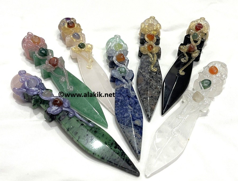 Picture of Mix Gemstone Magic Wands